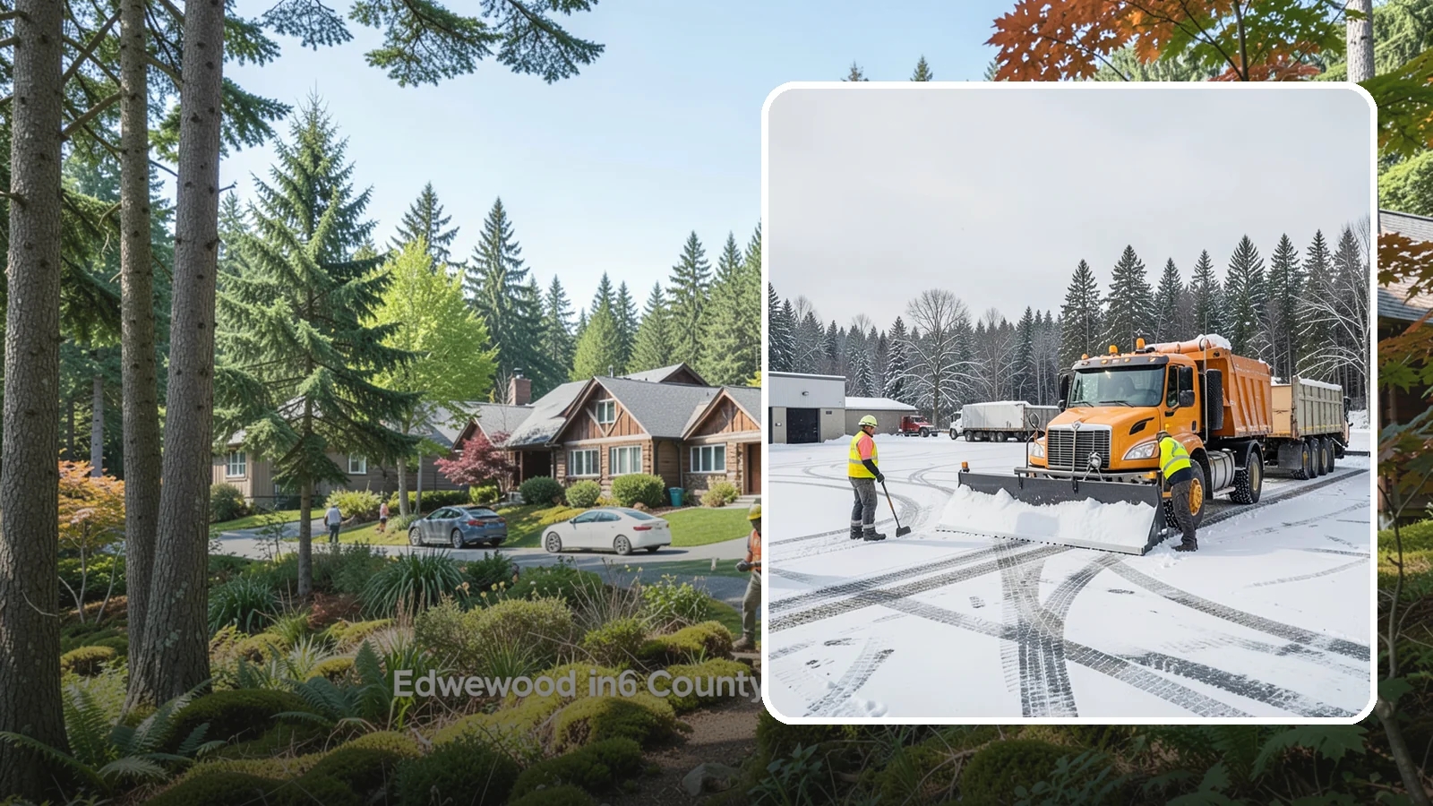 Industrial Snow Removal in Edgewood, Pierce County, WA - Keep industrial yards, truck lanes, and employee access open and productive through Western Washington winter weather.