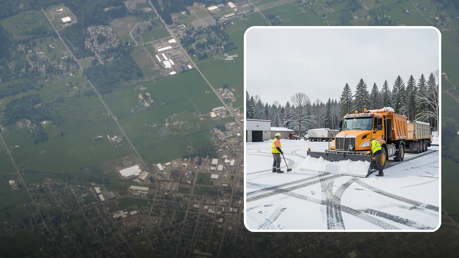 Industrial Snow Removal in Enumclaw, King County, WA - Keep industrial yards, truck lanes, and employee access open and productive through Western Washington winter weather.