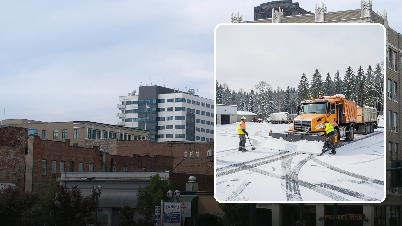 Industrial Snow Removal in Everett, Snohomish County, WA - Keep industrial yards, truck lanes, and employee access open and productive through Western Washington winter weather.