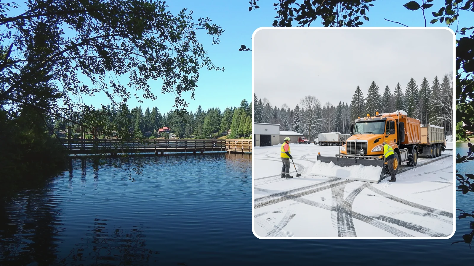 Industrial Snow Removal in Federal Way, King County, WA - Keep industrial yards, truck lanes, and employee access open and productive through Western Washington winter weather.
