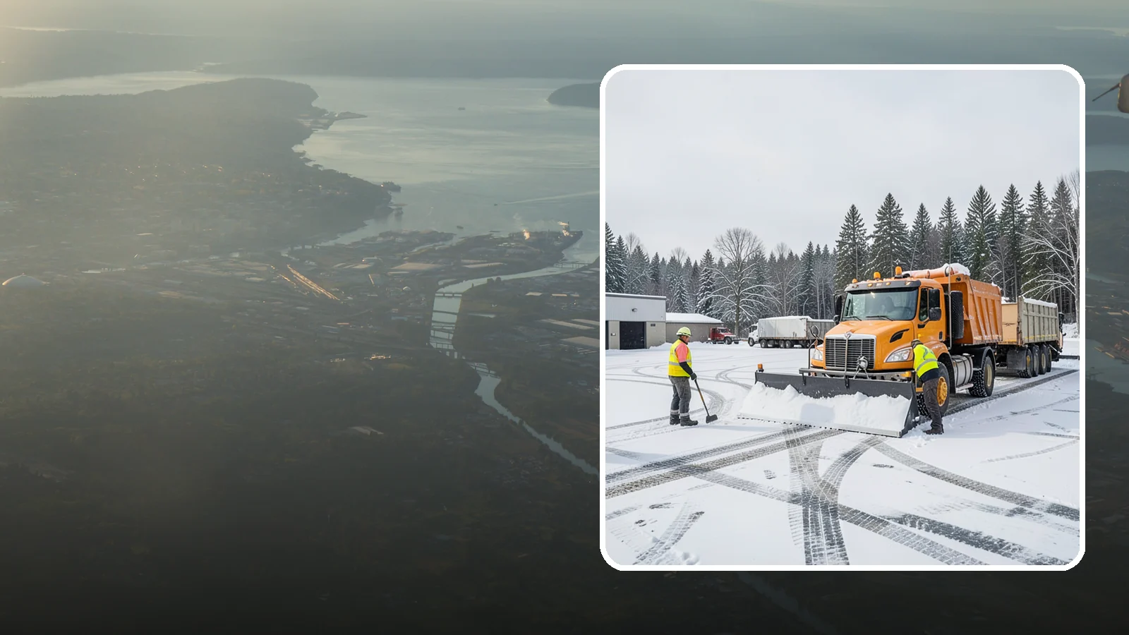 Industrial Snow Removal in Fife, Pierce County, WA - Keep industrial yards, truck lanes, and employee access open and productive through Western Washington winter weather.