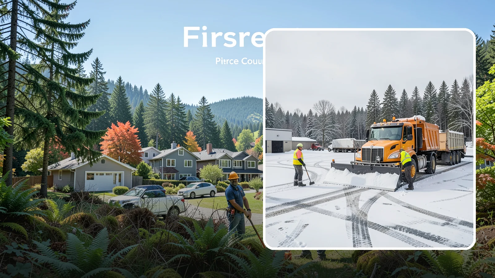 Industrial Snow Removal in Fircrest, Pierce County, WA - Keep industrial yards, truck lanes, and employee access open and productive through Western Washington winter weather.