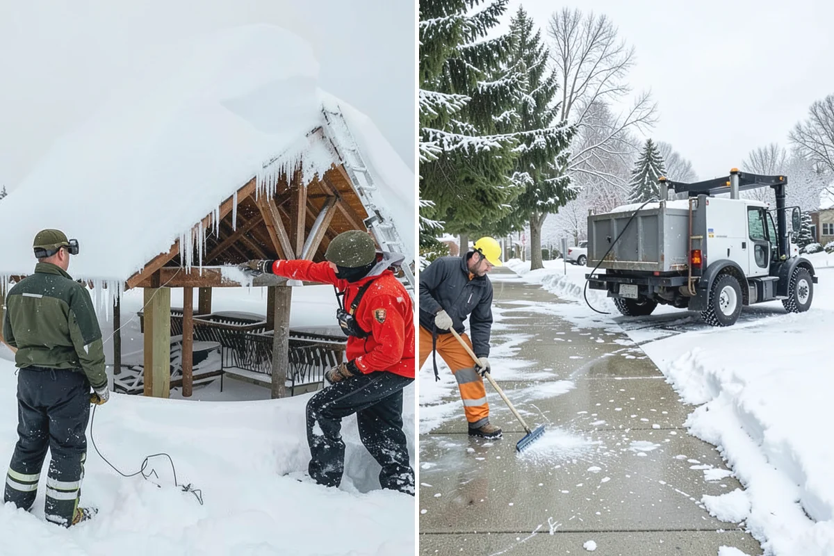 Industrial Snow Removal in Granite Falls, Snohomish County, WA - Assess yard layout, gate approaches, and truck traffic flow