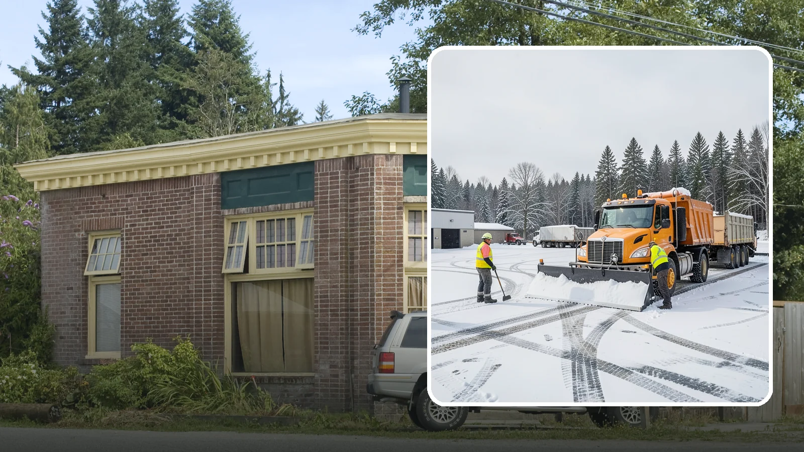 Industrial Snow Removal in Hamilton, Skagit County, WA - Keep industrial yards, truck lanes, and employee access open and productive through Western Washington winter weather.