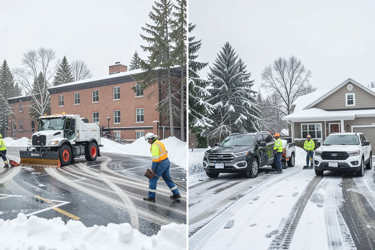 Industrial Snow Removal in Hamilton, Skagit County, WA - Assess yard layout, gate approaches, and truck traffic flow