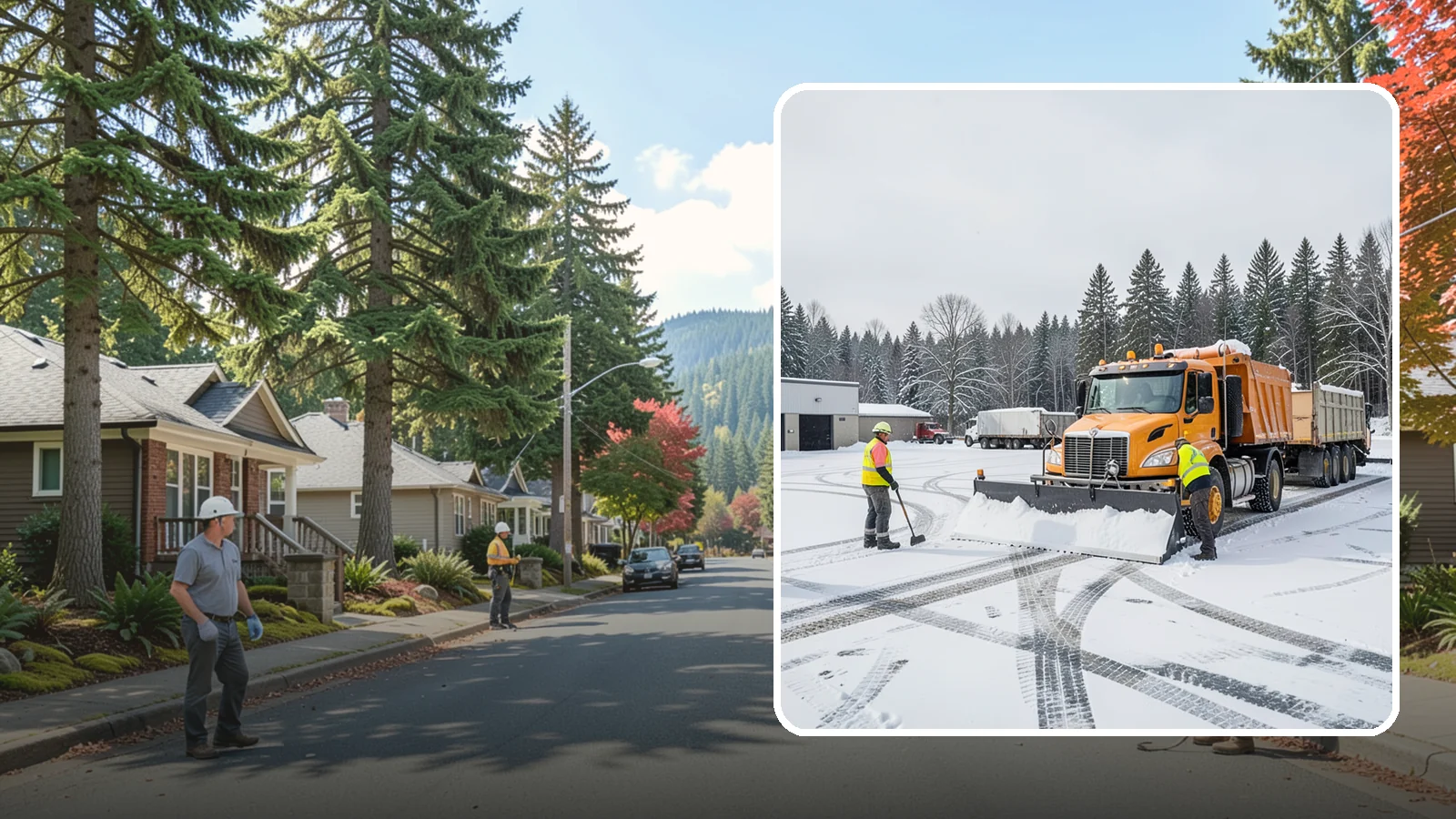 Industrial Snow Removal in Hunts Point, King County, WA - Keep industrial yards, truck lanes, and employee access open and productive through Western Washington winter weather.