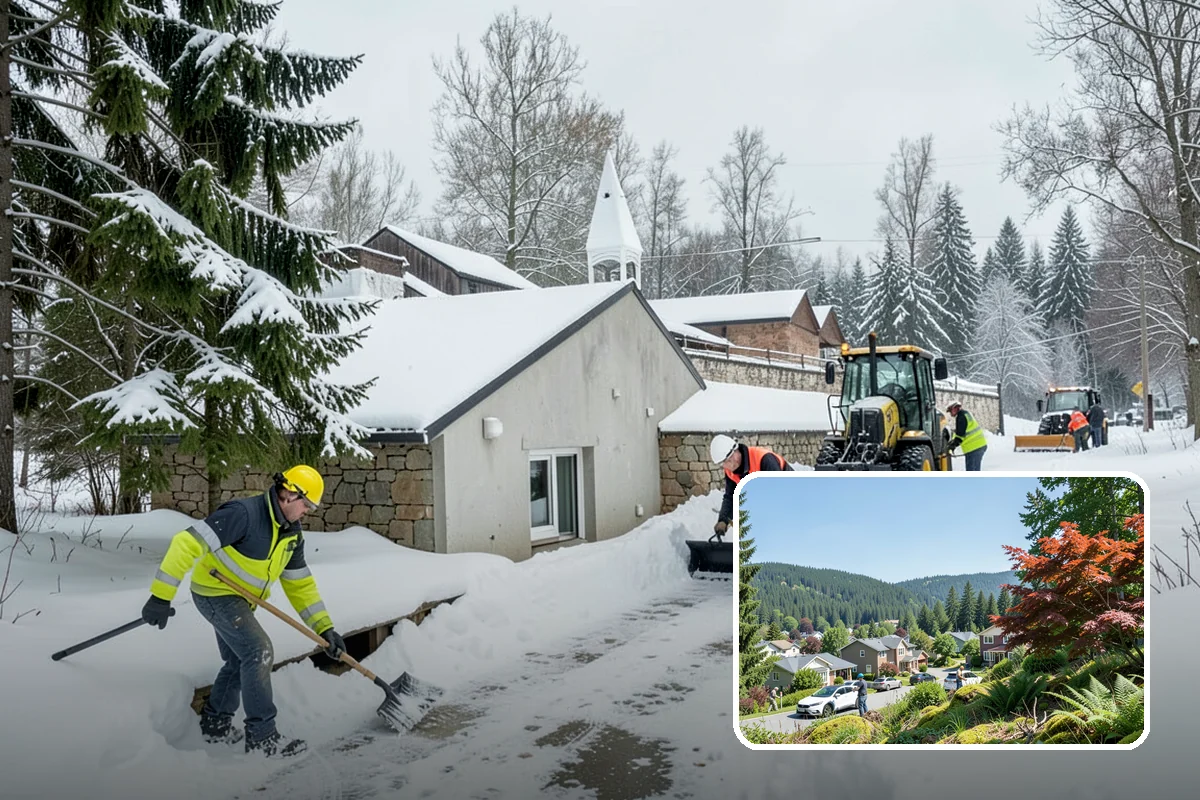 Industrial Snow Removal in Index, Snohomish County, WA - Clear truck lanes and yard access for freight