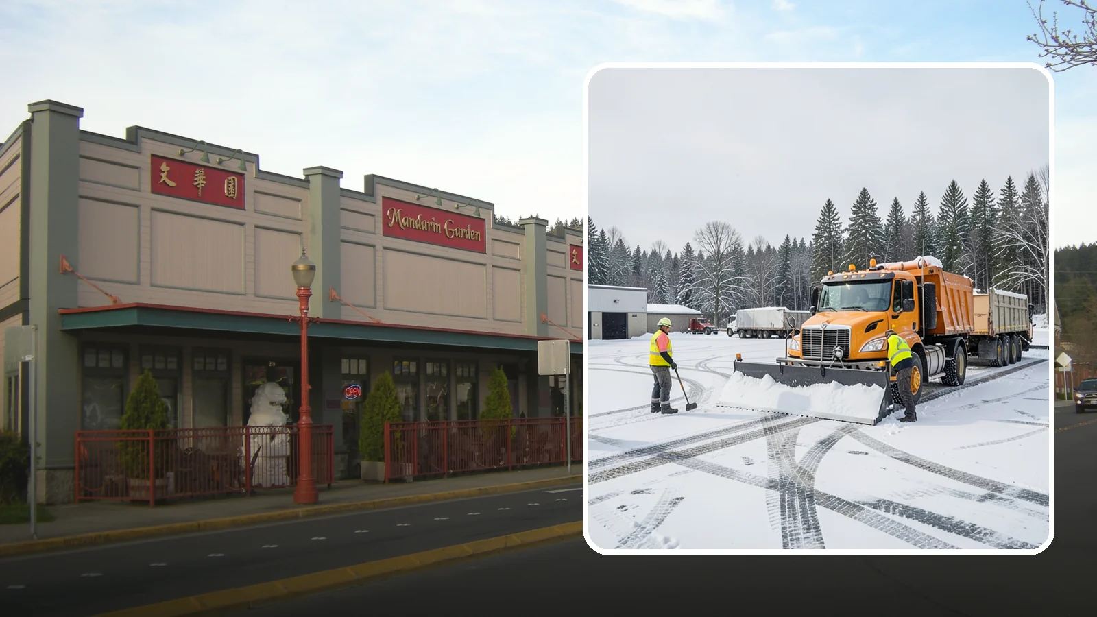 Industrial Snow Removal in Issaquah, King County, WA - Keep industrial yards, truck lanes, and employee access open and productive through Western Washington winter weather.