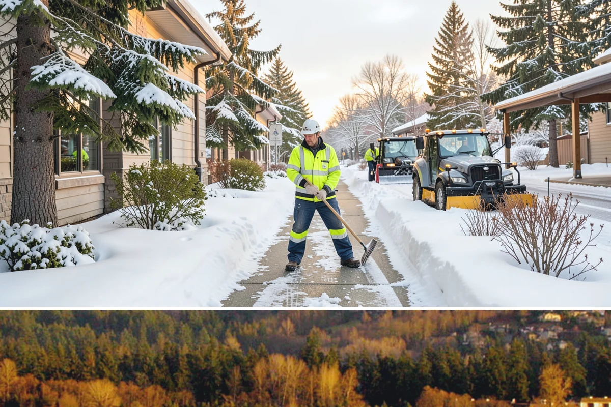 Industrial Snow Removal in Kenmore, King County, WA - Industrial sites should be covered from late November onward, when the first hard freeze can lock up large yards overnight.