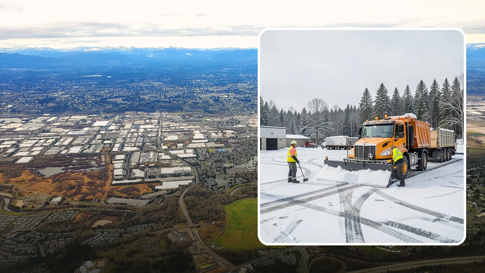 Industrial Snow Removal in Kent, King County, WA - Keep industrial yards, truck lanes, and employee access open and productive through Western Washington winter weather.