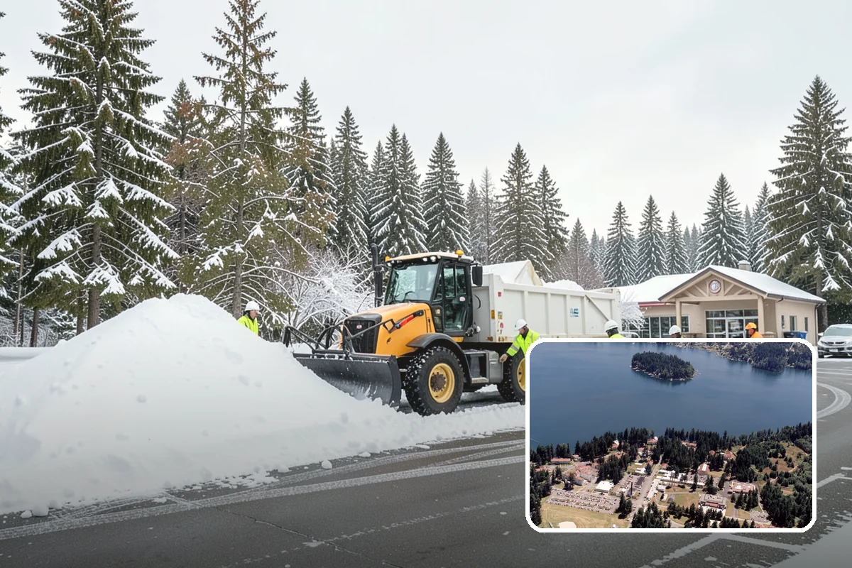 Industrial Snow Removal in Lakewood, Pierce County, WA - Clear truck lanes and yard access for freight