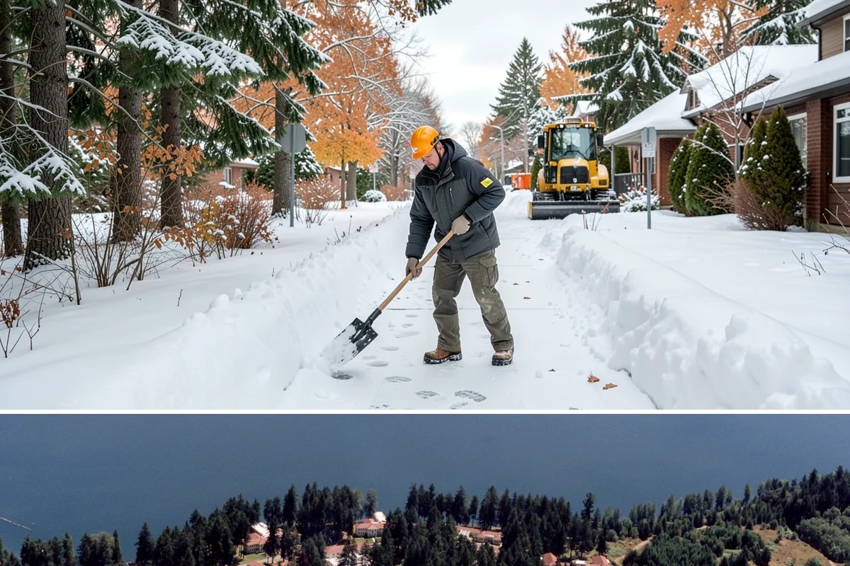 Industrial Snow Removal in Lakewood, Pierce County, WA - Industrial sites should be covered from late November onward, when the first hard freeze can lock up large yards overnight.