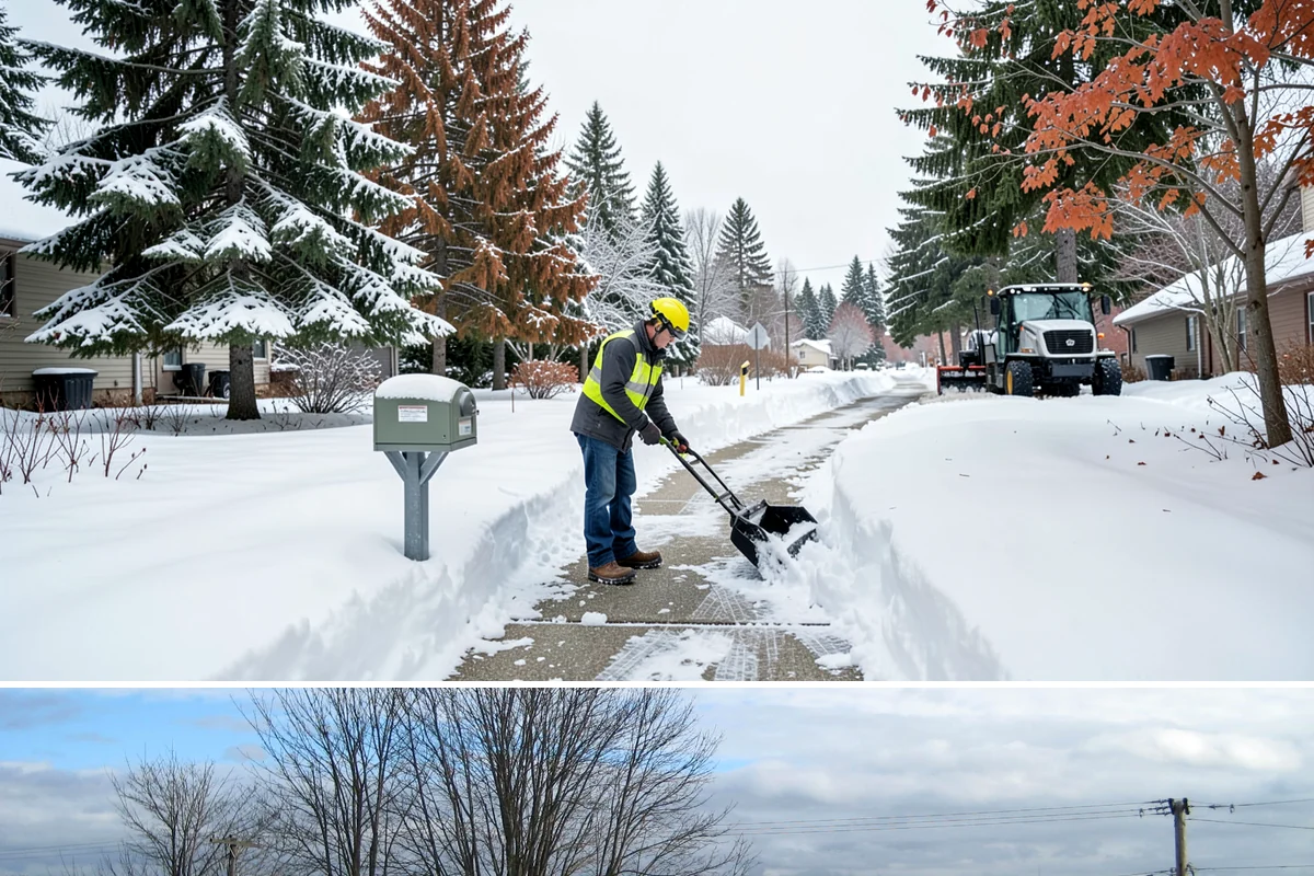Industrial Snow Removal in Langley, Island County, WA - Industrial sites should be covered from late November onward, when the first hard freeze can lock up large yards overnight.