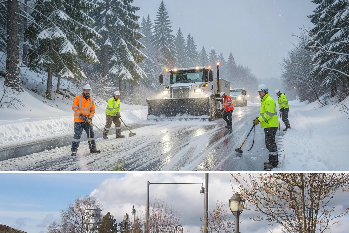 Industrial Snow Removal in Marysville, Snohomish County, WA - Industrial sites should be covered from late November onward, when the first hard freeze can lock up large yards overnight.