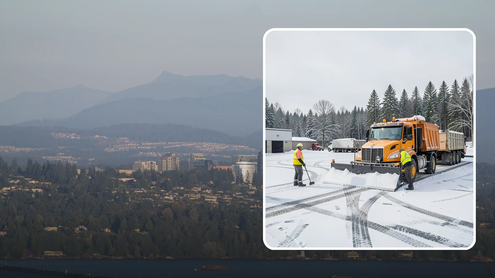 Industrial Snow Removal in Medina, King County, WA - Keep industrial yards, truck lanes, and employee access open and productive through Western Washington winter weather.