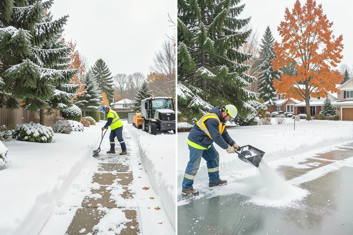 Industrial Snow Removal in Mercer Island, King County, WA - Assess yard layout, gate approaches, and truck traffic flow