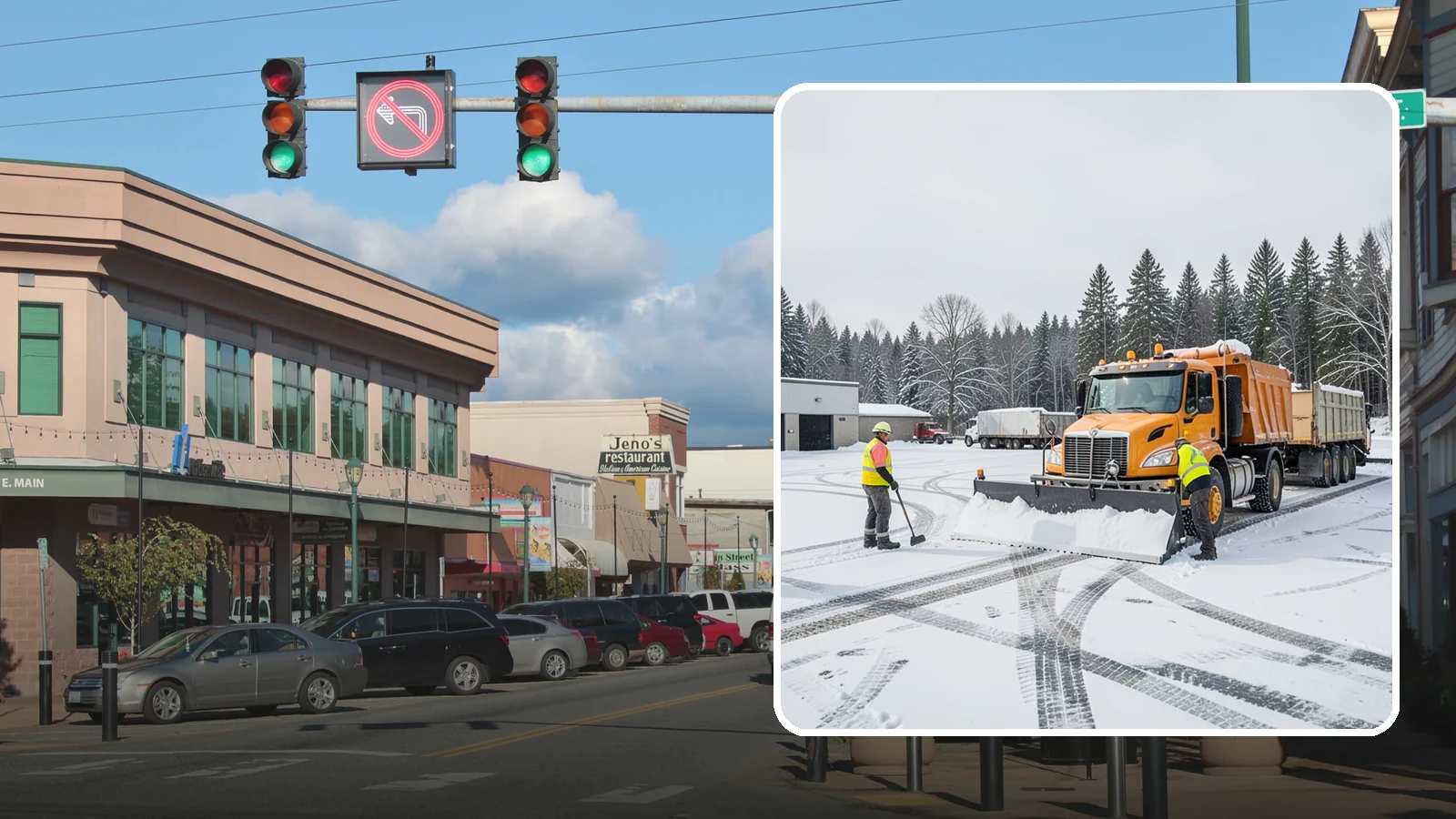Industrial Snow Removal in Monroe, Snohomish County, WA - Keep industrial yards, truck lanes, and employee access open and productive through Western Washington winter weather.