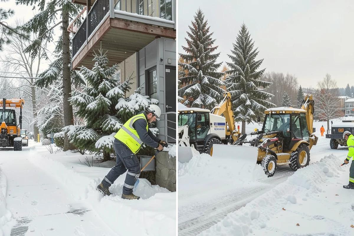 Industrial Snow Removal in Mount Vernon, Skagit County, WA - Assess yard layout, gate approaches, and truck traffic flow