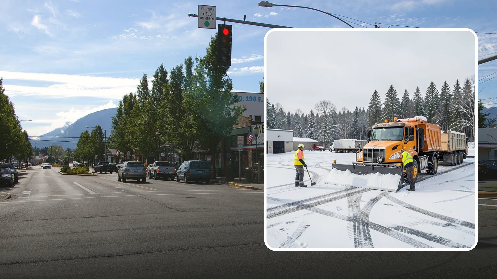 Industrial Snow Removal in North Bend, King County, WA - Keep industrial yards, truck lanes, and employee access open and productive through Western Washington winter weather.