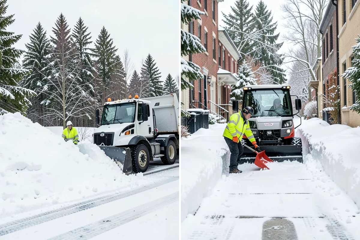 Industrial Snow Removal in Pacific, King County, WA - Assess yard layout, gate approaches, and truck traffic flow