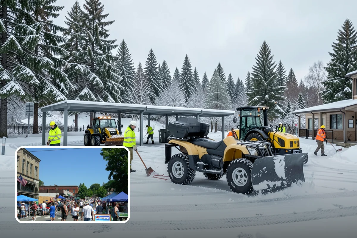 Industrial Snow Removal in Snohomish, Snohomish County, WA - Clear truck lanes and yard access for freight