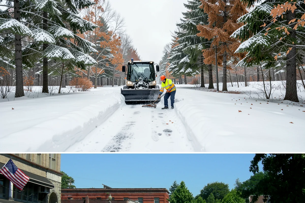 Industrial Snow Removal in Snohomish, Snohomish County, WA - Industrial sites should be covered from late November onward, when the first hard freeze can lock up large yards overnight.