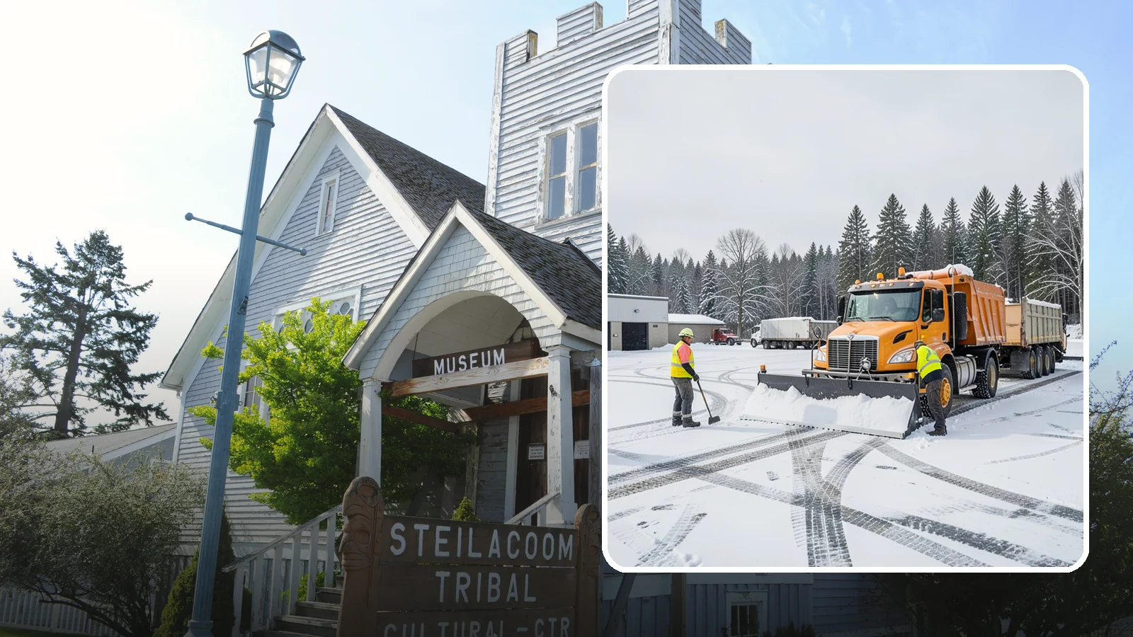 Industrial Snow Removal in Steilacoom, Pierce County, WA - Keep industrial yards, truck lanes, and employee access open and productive through Western Washington winter weather.