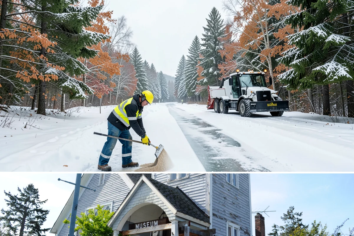 Industrial Snow Removal in Steilacoom, Pierce County, WA - Industrial sites should be covered from late November onward, when the first hard freeze can lock up large yards overnight.