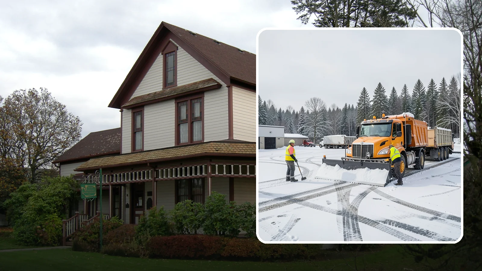 Industrial Snow Removal in Sumner, Pierce County, WA - Keep industrial yards, truck lanes, and employee access open and productive through Western Washington winter weather.