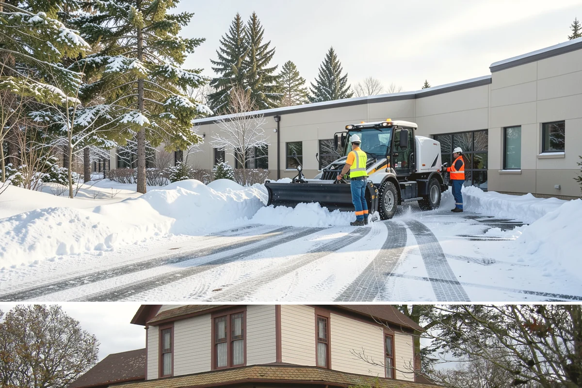 Industrial Snow Removal in Sumner, Pierce County, WA - Industrial sites should be covered from late November onward, when the first hard freeze can lock up large yards overnight.