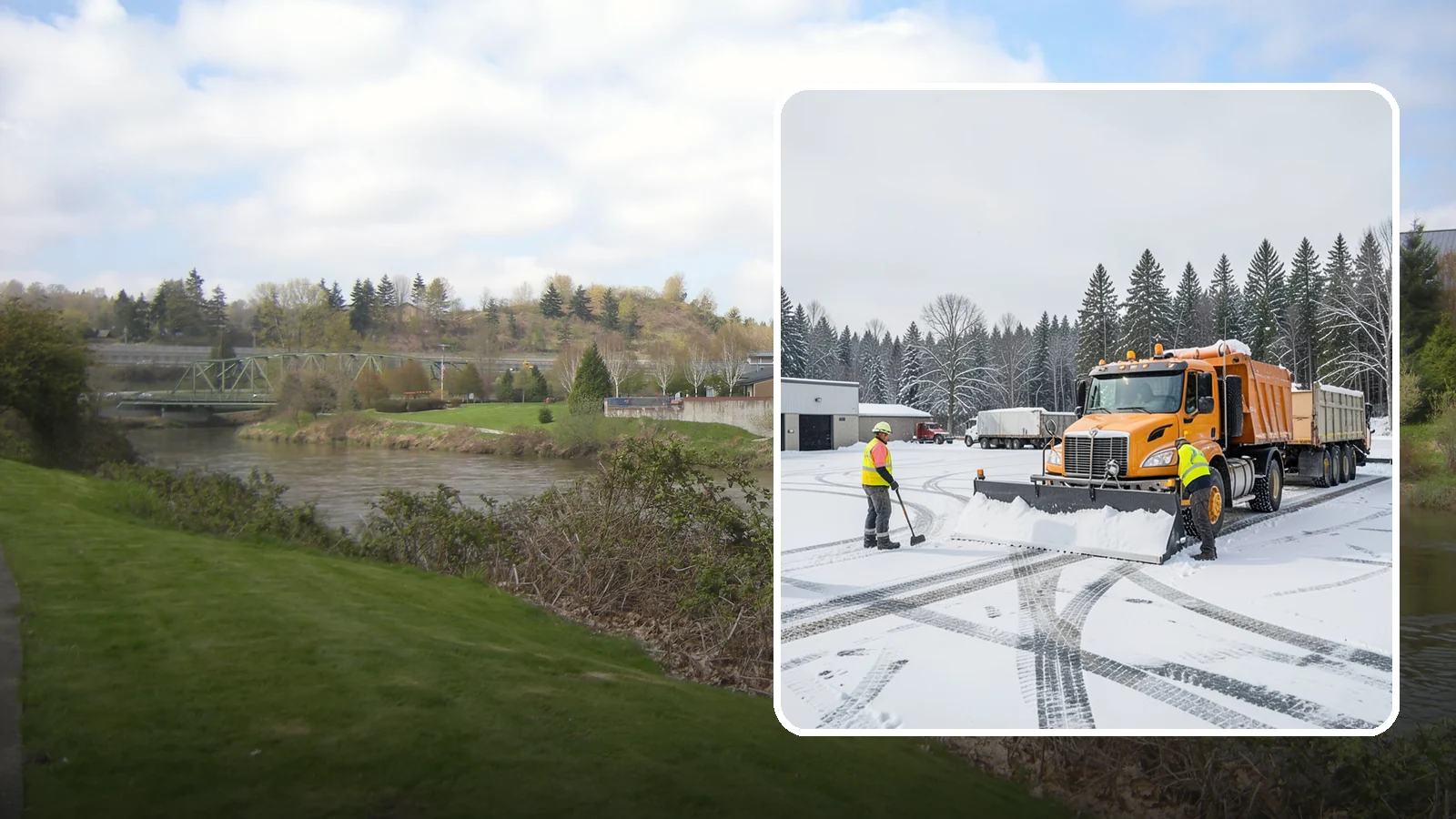 Industrial Snow Removal in Tukwila, King County, WA - Keep industrial yards, truck lanes, and employee access open and productive through Western Washington winter weather.