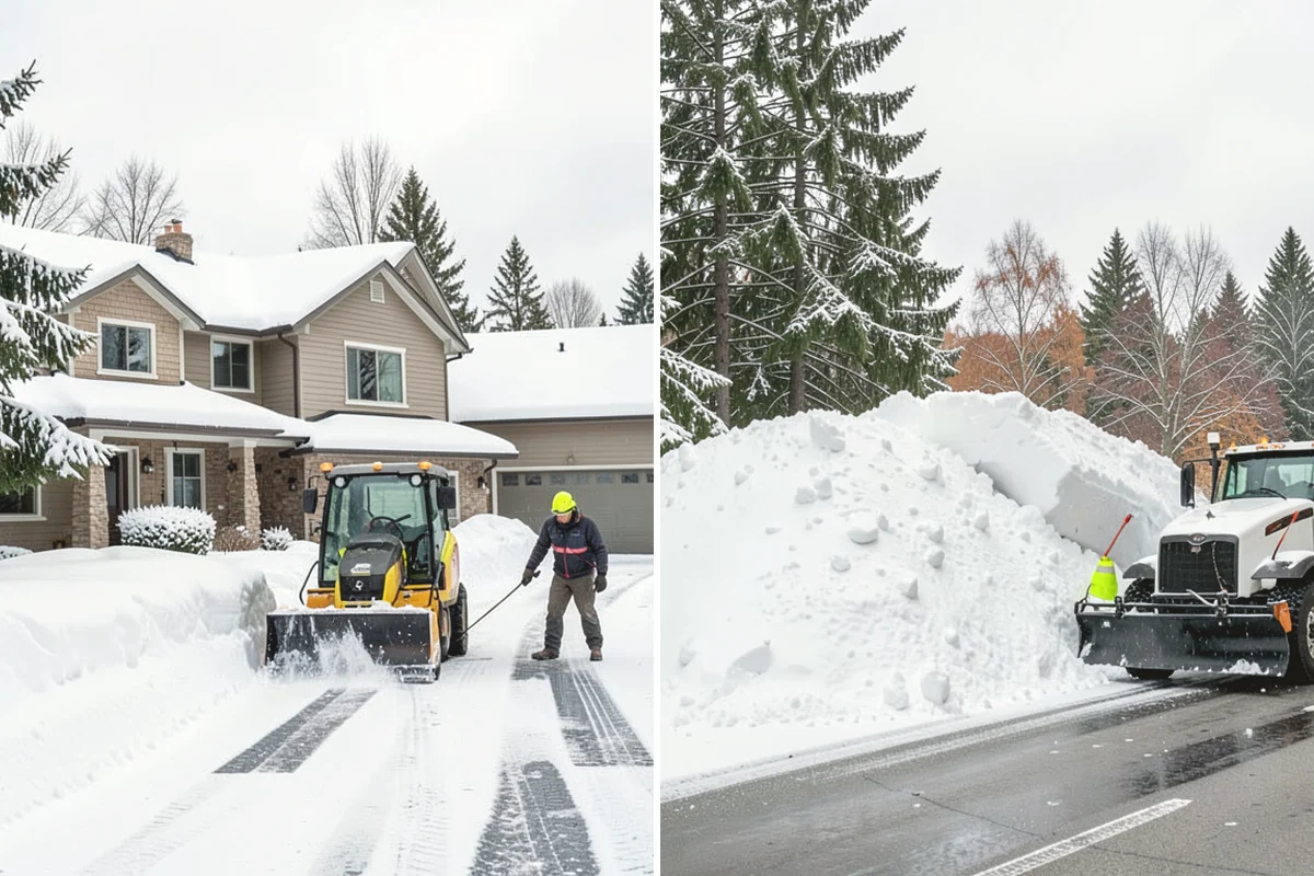 Industrial Snow Removal in Tukwila, King County, WA - Assess yard layout, gate approaches, and truck traffic flow