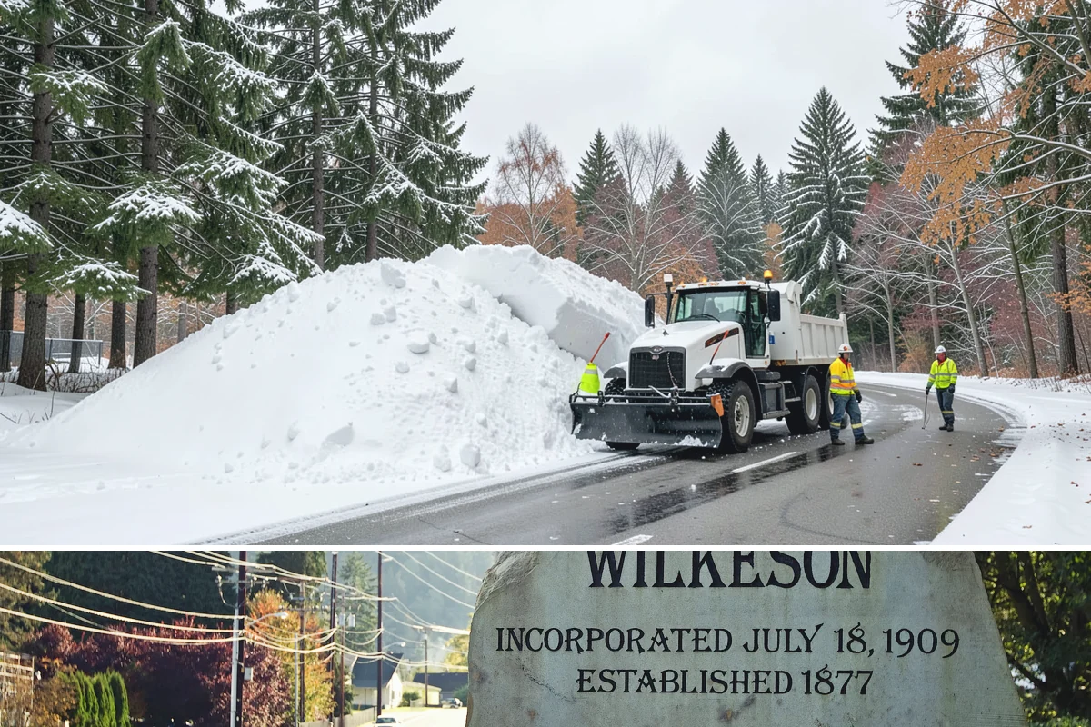 Industrial Snow Removal in Wilkeson, Pierce County, WA - Industrial sites should be covered from late November onward, when the first hard freeze can lock up large yards overnight.