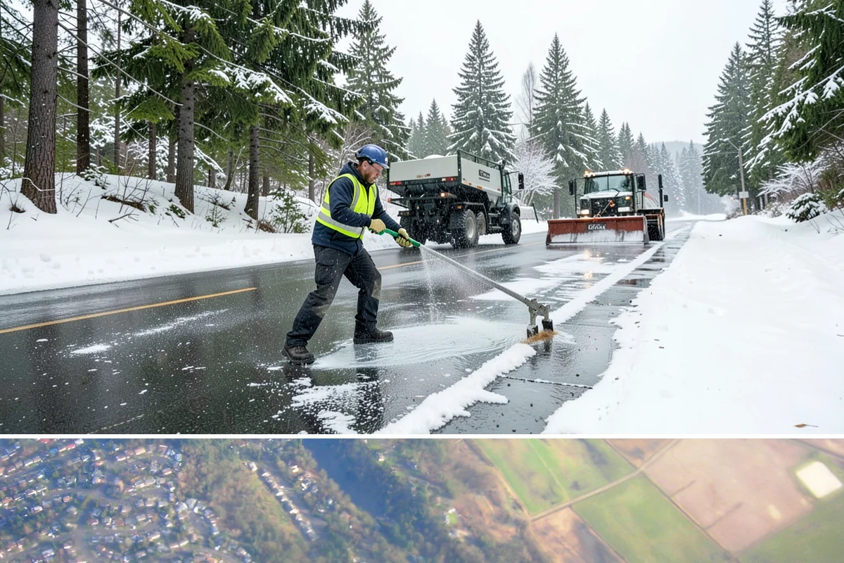 Large Equipment Snow Removal in Algona, King County, WA - Large-scale clearing is most critical during major storms in January and February.