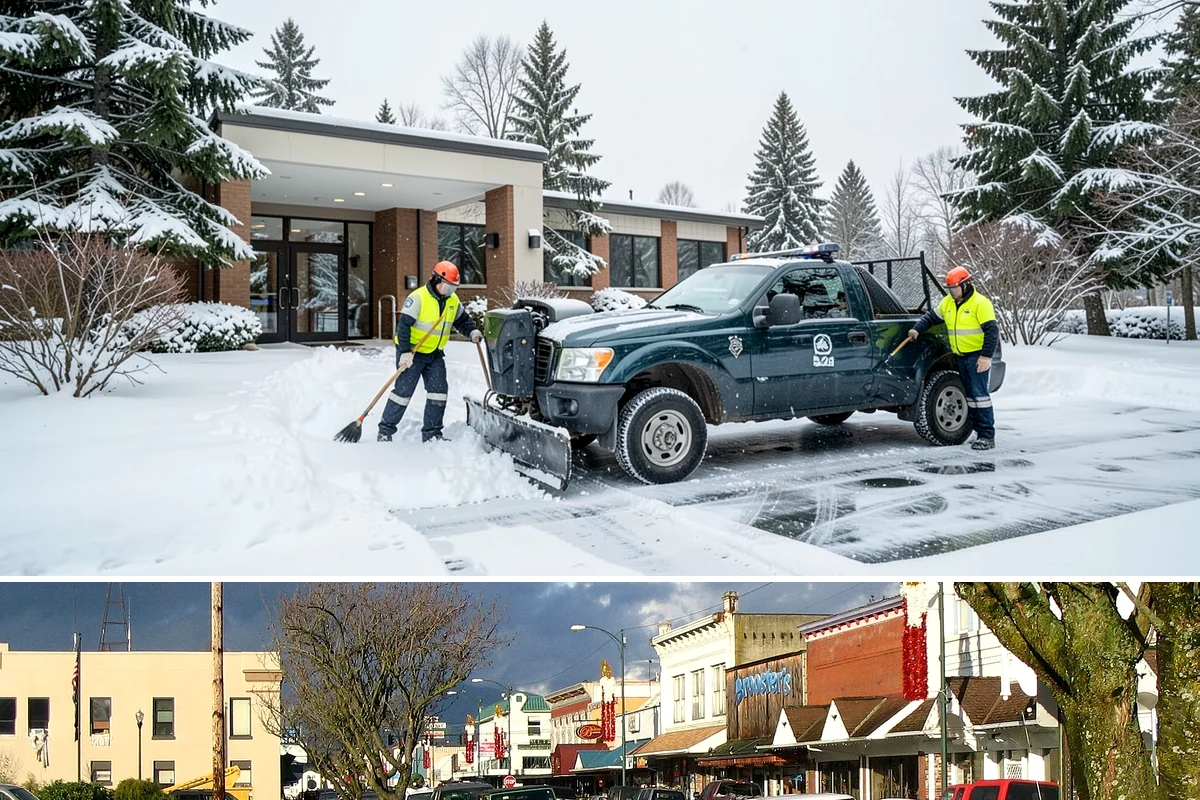 Large Equipment Snow Removal in Arlington, Snohomish County, WA - Large-scale clearing is most critical during major storms in January and February.