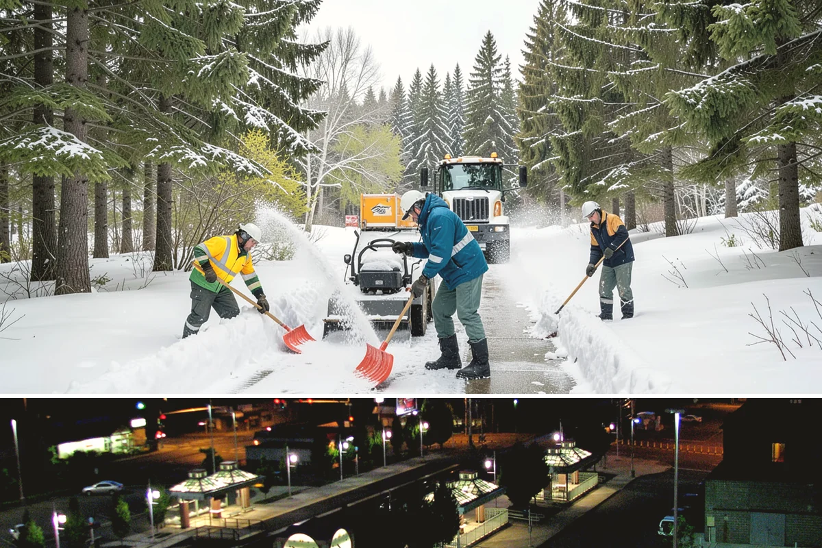 Large Equipment Snow Removal in Auburn, King County, WA - Large-scale clearing is most critical during major storms in January and February.