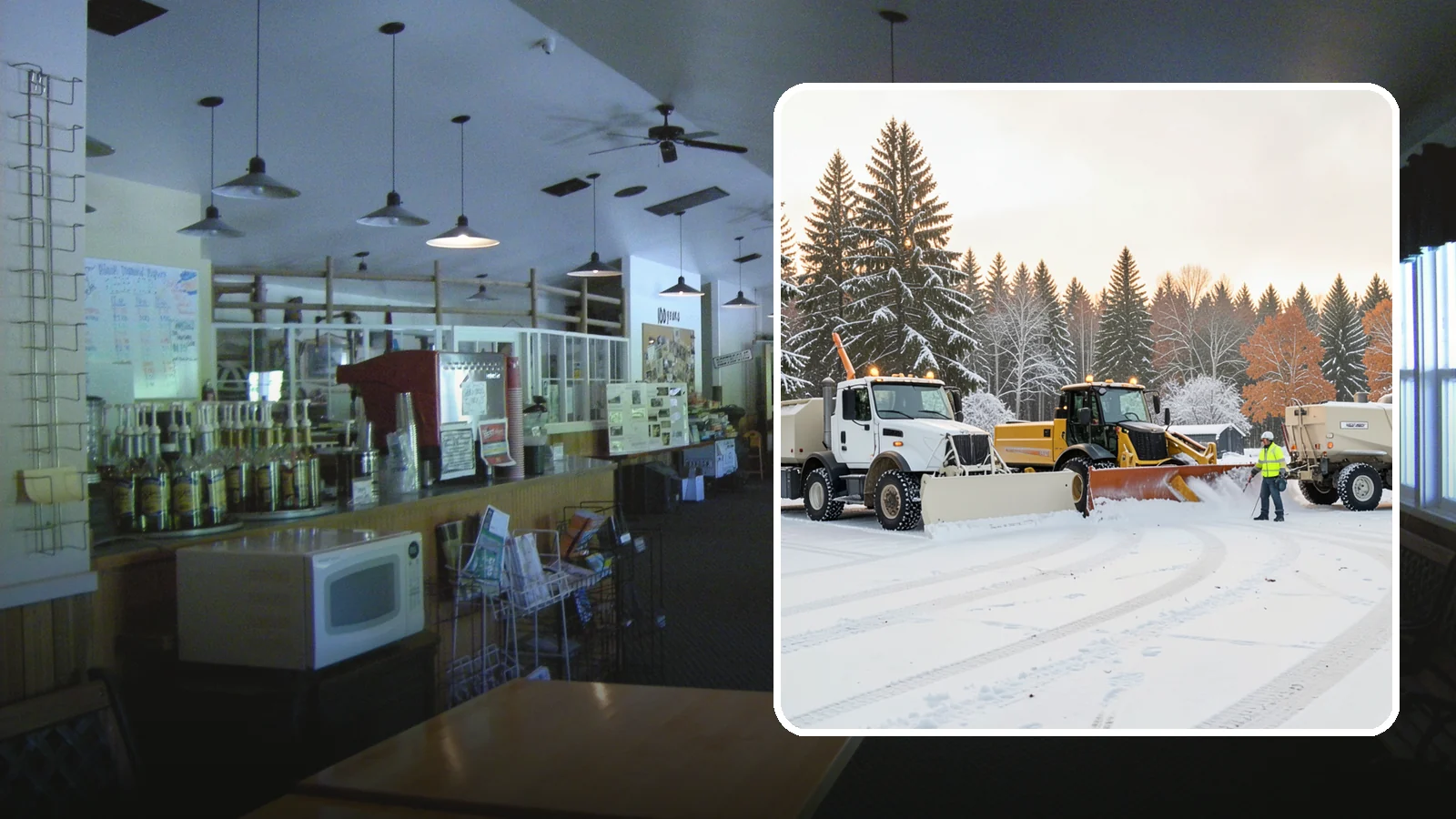 Large Equipment Snow Removal in Black Diamond, King County, WA - Our large equipment fleet takes on major commercial and industrial sites with heavy, sustained snow needs.