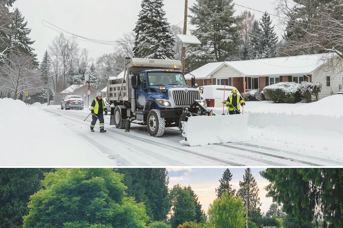 Large Equipment Snow Removal in Bonney Lake, Pierce County, WA - Large-scale clearing is most critical during major storms in January and February.