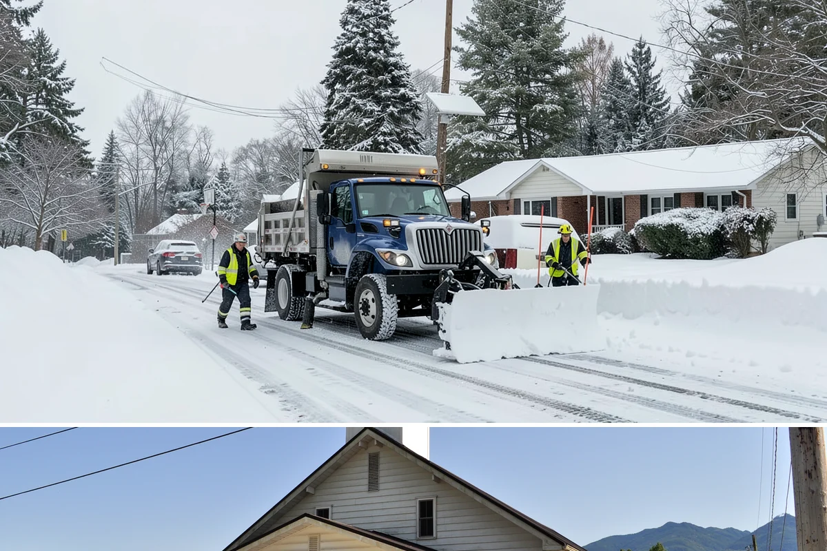 Large Equipment Snow Removal in Concrete, Skagit County, WA - Large-scale clearing is most critical during major storms in January and February.