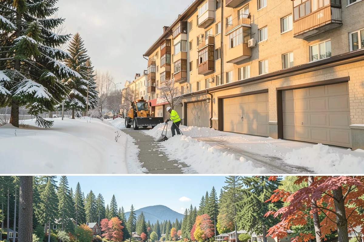 Large Equipment Snow Removal in Covington, King County, WA - Large-scale clearing is most critical during major storms in January and February.