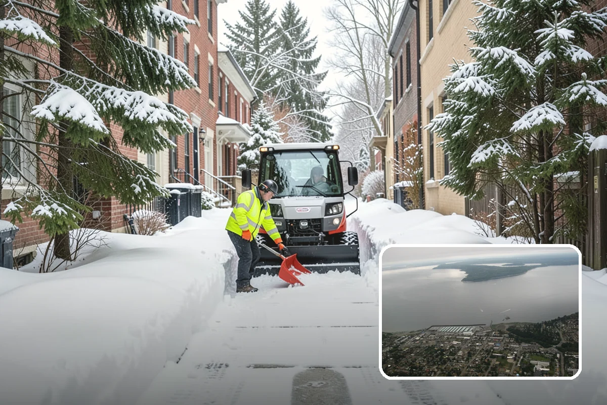 Large Equipment Snow Removal in Des Moines, King County, WA - Scale to clear the largest properties fast