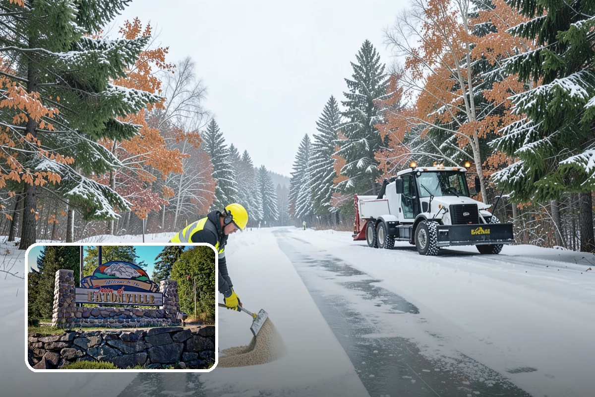 Large Equipment Snow Removal in Eatonville, Pierce County, WA - Scale to clear the largest properties fast