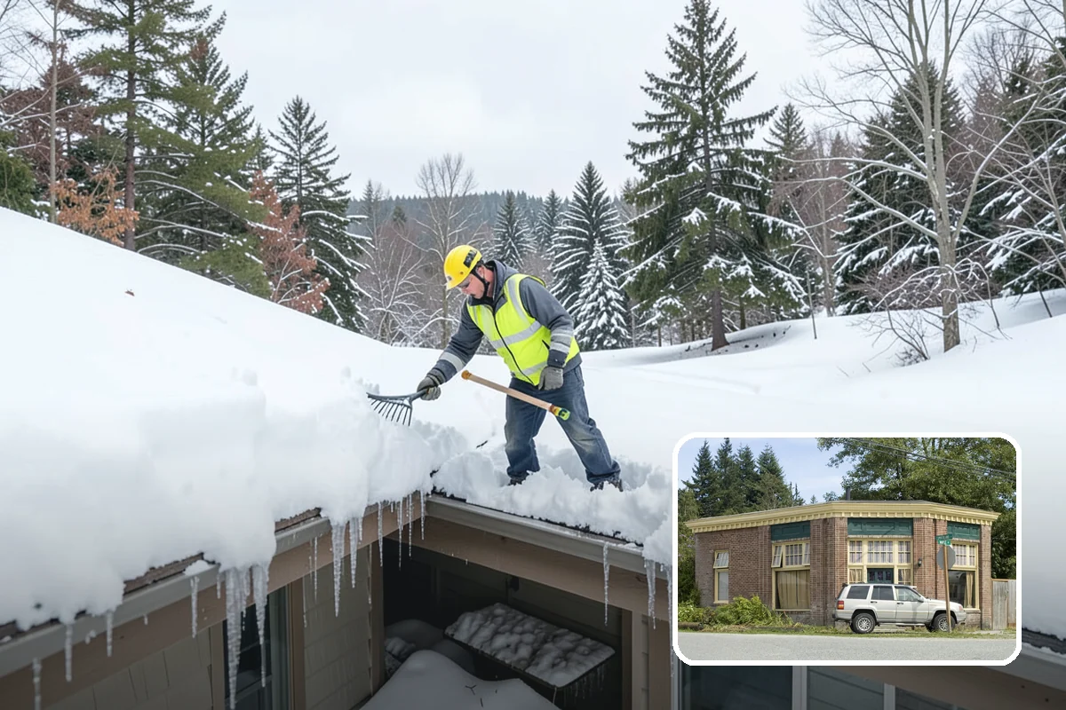 Large Equipment Snow Removal in Hamilton, Skagit County, WA - Scale to clear the largest properties fast