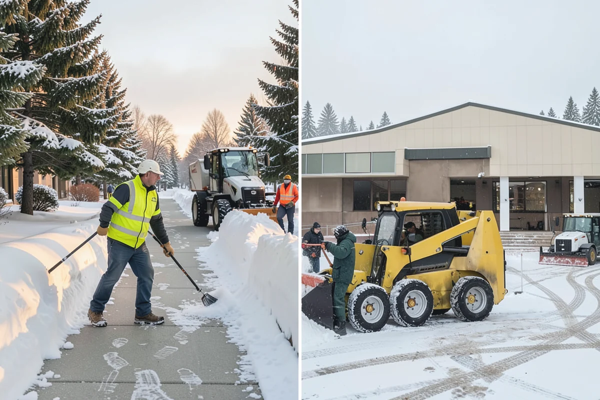 Large Equipment Snow Removal in Hamilton, Skagit County, WA - Develop a site plan with routes and pile zones