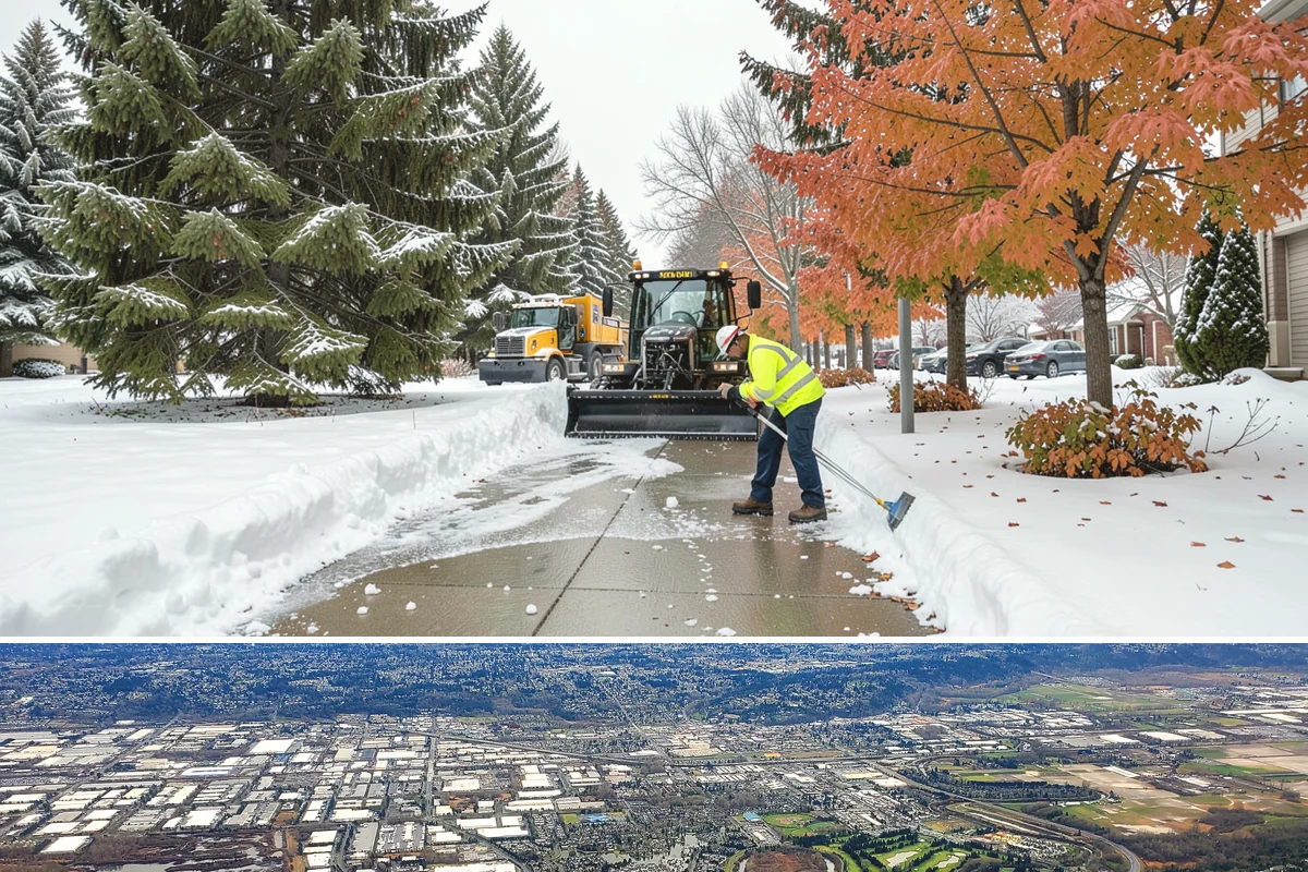 Large Equipment Snow Removal in Kent, King County, WA - Large-scale clearing is most critical during major storms in January and February.