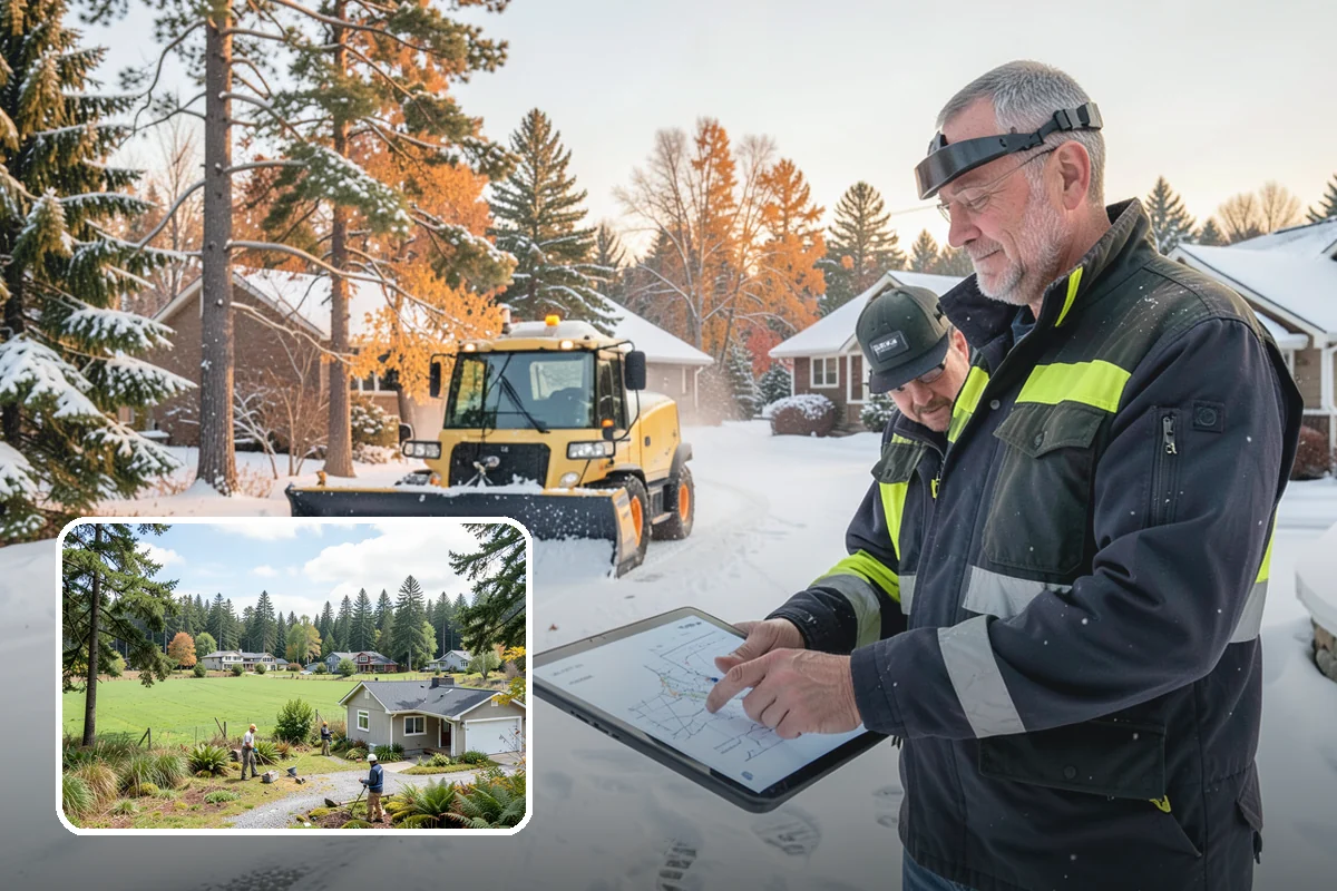 Large Equipment Snow Removal in Lyman, Skagit County, WA - Scale to clear the largest properties fast