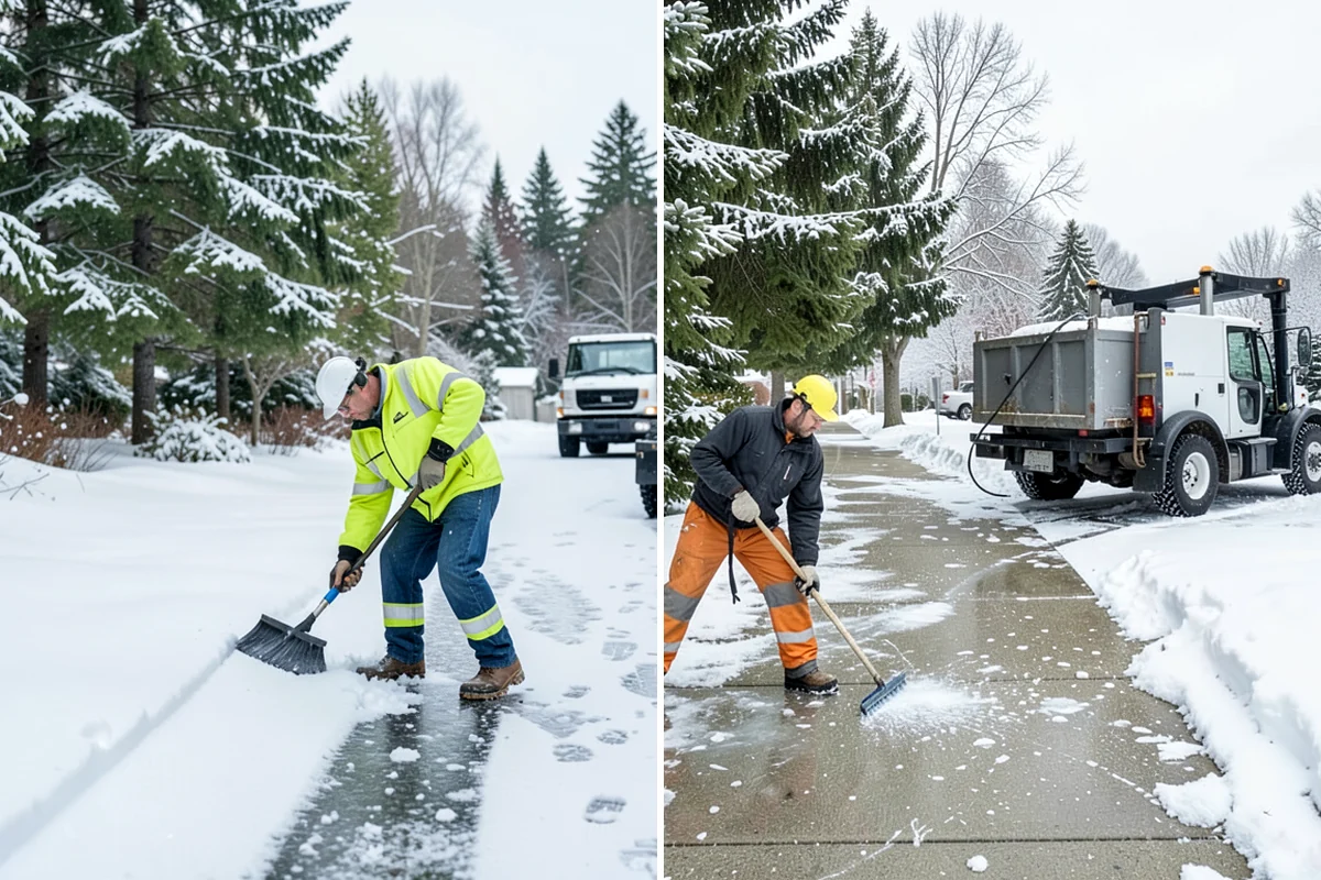 Large Equipment Snow Removal in Lyman, Skagit County, WA - Develop a site plan with routes and pile zones