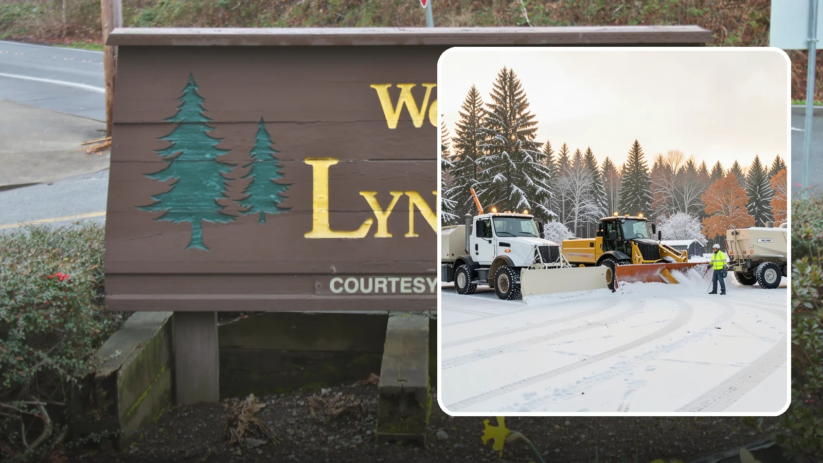 Large Equipment Snow Removal in Lynnwood, Snohomish County, WA - Our large equipment fleet takes on major commercial and industrial sites with heavy, sustained snow needs.