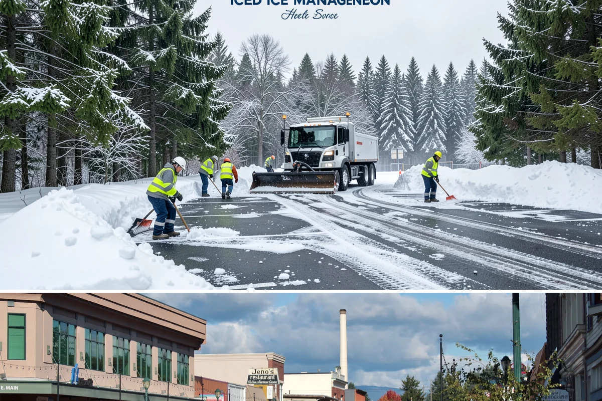 Large Equipment Snow Removal in Monroe, Snohomish County, WA - Large-scale clearing is most critical during major storms in January and February.
