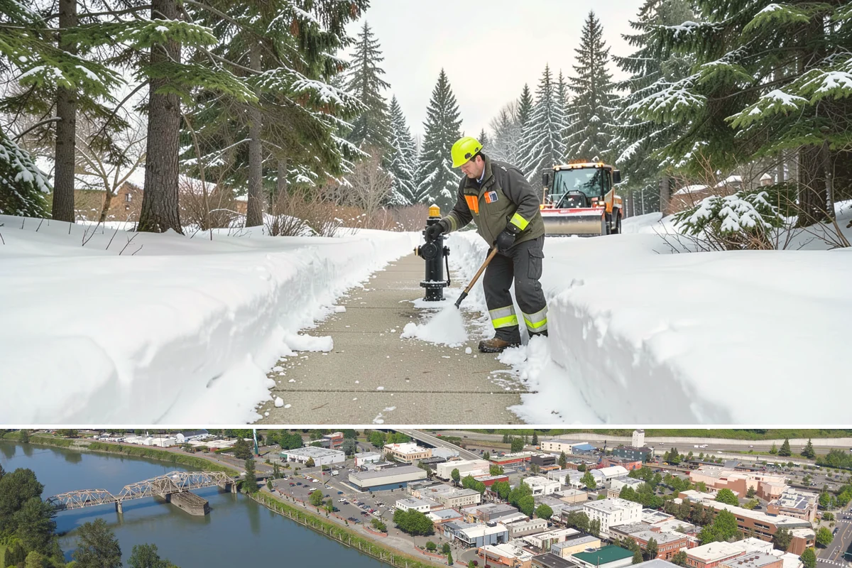 Large Equipment Snow Removal in Mount Vernon, Skagit County, WA - Large-scale clearing is most critical during major storms in January and February.